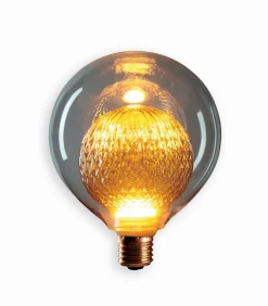 Ampoule LED losange strié 2 en 1