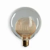 Ampoule LED sphérique striée 2 en 1