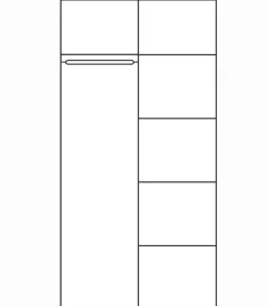 Armoire pin massif ciré JESSY