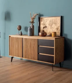 Bahut frêne 2 portes ALSEN