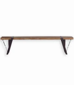 Banc sapin massif & métal WESTMOUNT
