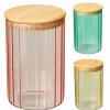 Boite de conservation en verre coloré