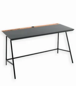 Bureau bois de bateau & métal FOCUS