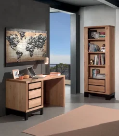 Bureau pin massif huilé FOX
