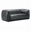 Canapé WALNEY havane foncé L 210 cm