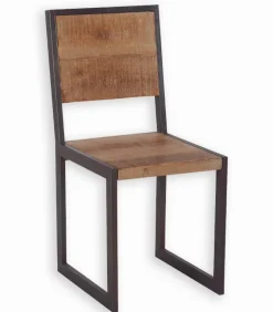 Chaise bois & métal WESTMOUNT