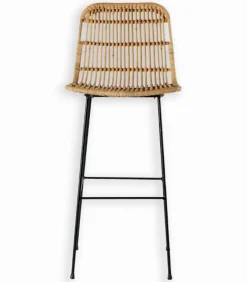 Chaise de bar rotin BODO