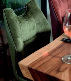 Chaise de bar tournante REVA