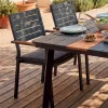 Chaise de jardin empilable KEROS