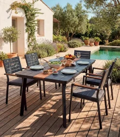 Chaise de jardin empilable KEROS