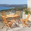 Chaise de jardin teck pliante PATIO