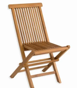 Chaise de jardin teck pliante PATIO