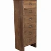 Chiffonnier sapin ANTIGO 6 tiroirs