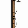 Colonne de douche alu noir
