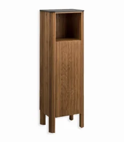 Colonne salle de bains en bois STONE
