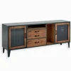 Commode basse MINDY 2 tiroirs
