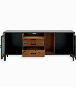 Commode basse MINDY 2 tiroirs