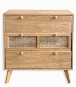 Commode bois 3 grands tiroirs TONLE