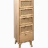 Commode bois 5 tiroirs TONLE