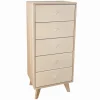 Commode déco 5 tiroirs LOGAN