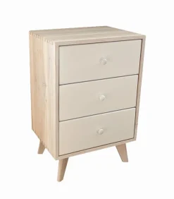 Commode déco 3 tiroirs LOGAN