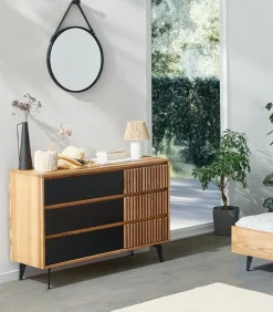Commode frêne ALSEN L 130 cm