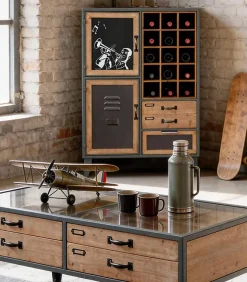 Commode MINDY avec 15 casiers à vin