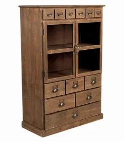 Commode sapin ANTIGO 12 tiroirs