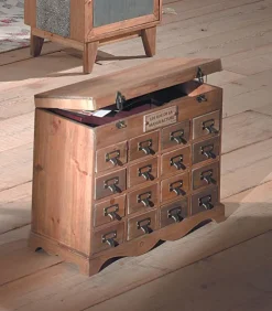 Commode style apothicaire 16 tiroirs – WENDY