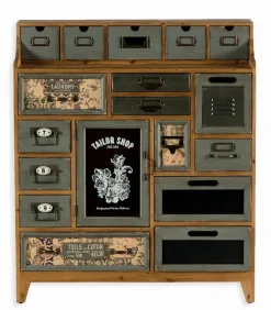 Commode vintage 17 tiroirs WENDY