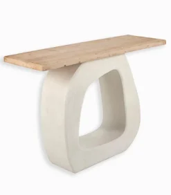 Console SANTORIN plateau sapin
