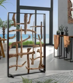 Décoration nature en teck