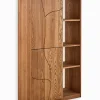 Enfilade frêne massif 2 portes WAVE