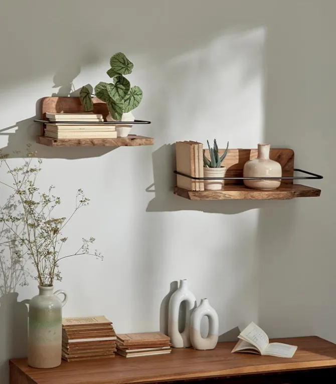 Etagère teck recyclé KEBO