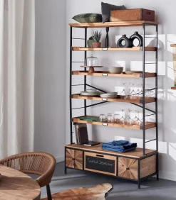 Etagère vintage 5 niveaux WENDY