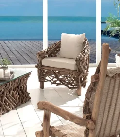 Fauteuil bois flotté WOODREAM