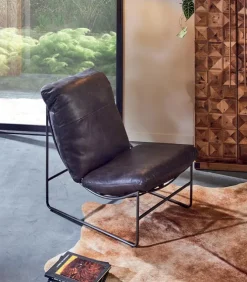 Fauteuil cuir GILFERD