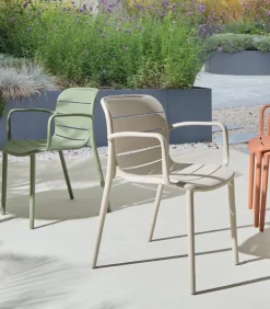 Fauteuil de jardin empilable ATLIN