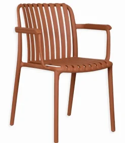 Fauteuil de jardin empilable avec accoudoirs AVILA