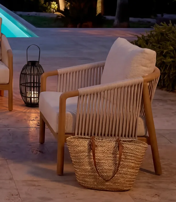 Fauteuil de jardin LEROS