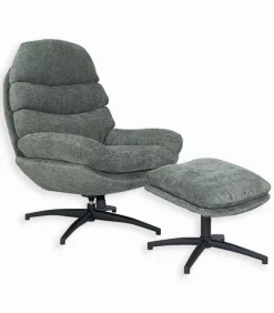Fauteuil MUELTON avec repose-pieds