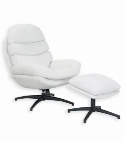 Fauteuil MUELTON avec repose-pieds
