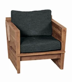 Fauteuil teck recyclé HARVEST