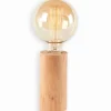 Lampe bois RUNDA