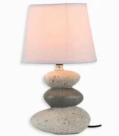Lampe céramique galets BOA