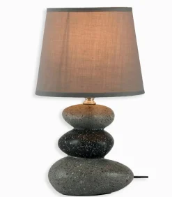 Lampe céramique galets BOA