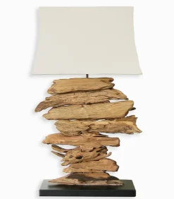 Lampe exotique teck KOOR
