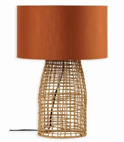 Lampe naturelle rotin LIA