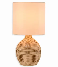 Lampe naturelle rotin RITA