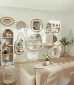 Miroir amande SANTORIN